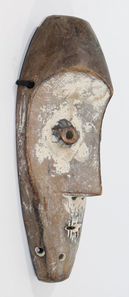 Große Abbildung Nr.2: 120-1556 Lega, alte Maske.: (Afrika, Sammlung Wolfgang Nerlich)