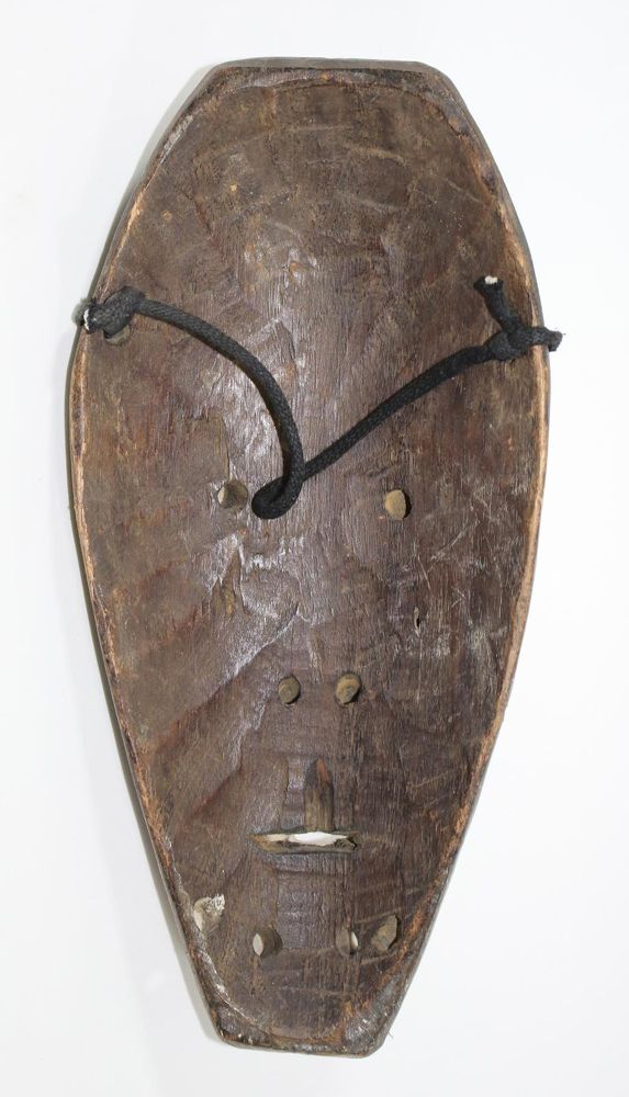 Große Abbildung Nr.3: 120-1556 Lega, alte Maske.: (Afrika, Sammlung Wolfgang Nerlich)