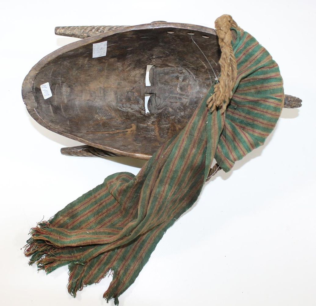 Große Abbildung Nr.3: 120-1560 Maske der Bambara/Bamana: (Afrika, Sammlung Wolfgang Nerlich)