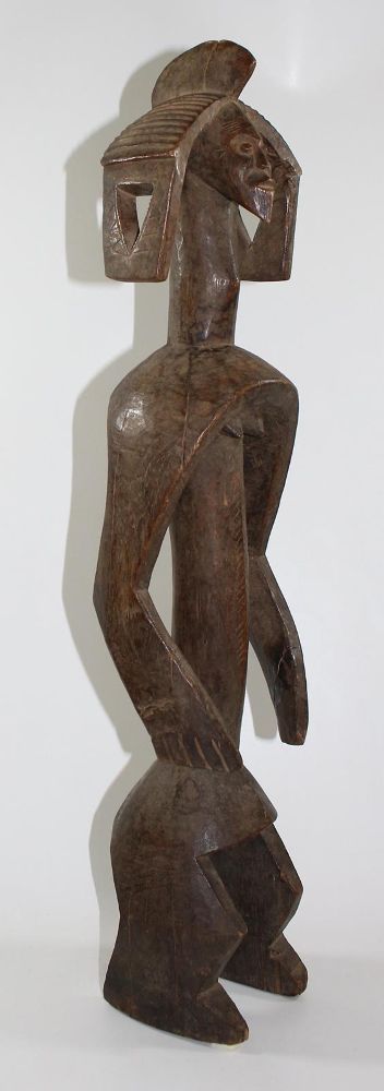Große Abbildung Nr.2: 120-1566 Mumuye Nigeria gr. Ritualfigur: (Afrika, Sammlung Wolfgang Nerlich)