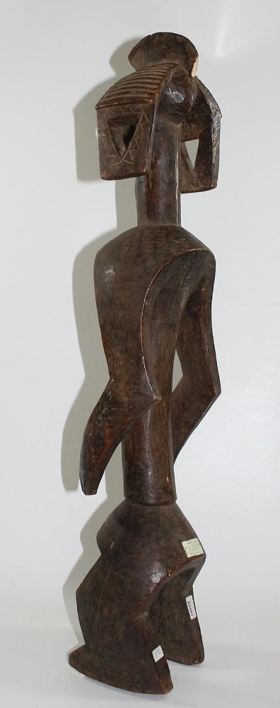 Große Abbildung Nr.3: 120-1566 Mumuye Nigeria gr. Ritualfigur: (Afrika, Sammlung Wolfgang Nerlich)