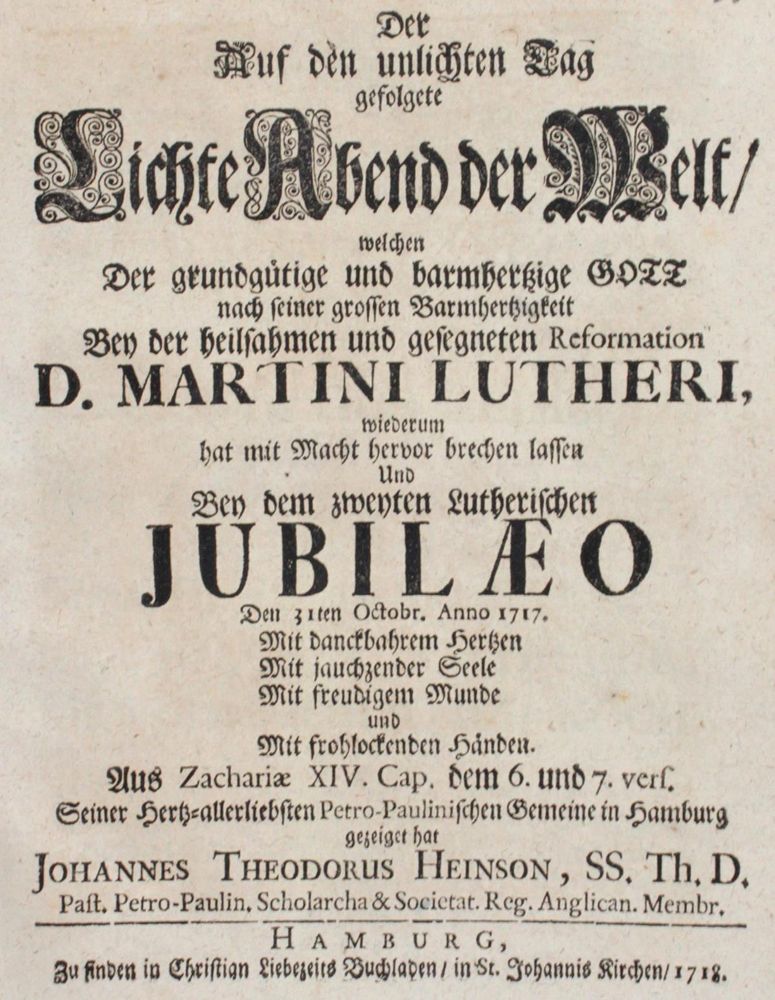 Große Abbildung Nr.1: 120-157 Heinson,J.T.: (Luther)