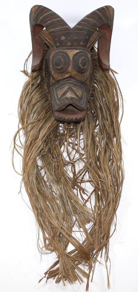 Große Abbildung Nr.1: 120-1573 Widdermaske der Bobo: (Afrika)