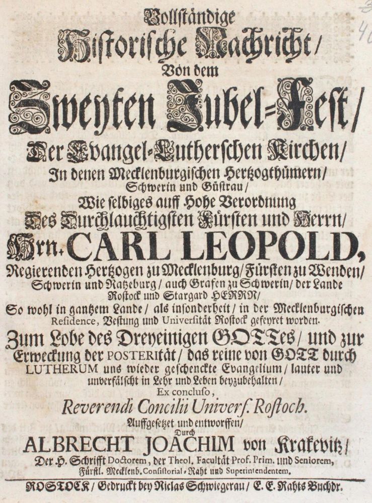 Große Abbildung Nr.1: 120-162 Krakevitz,A.J.v.: (Luther)