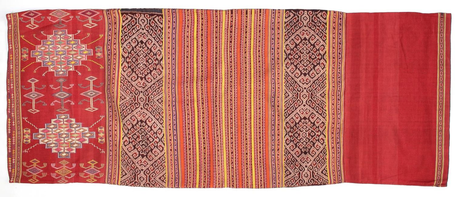 Große Abbildung Nr.1: 120-1647 Timor Sarong.: (Asiatika, Stoffe)