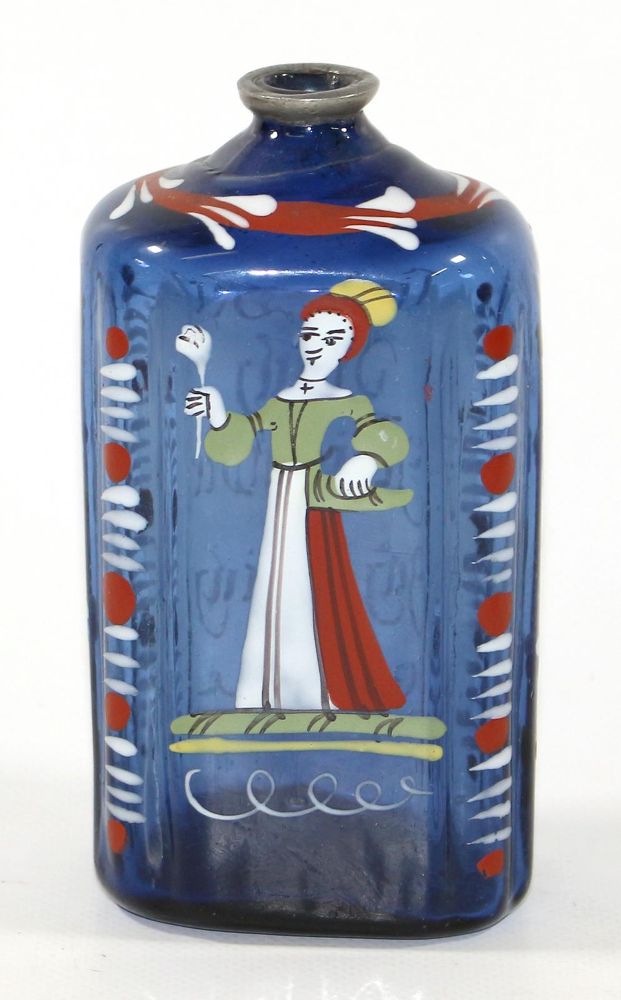 Große Abbildung Nr.1: 120-1675 Schnapsflasche 18.Jh.: (Glas)