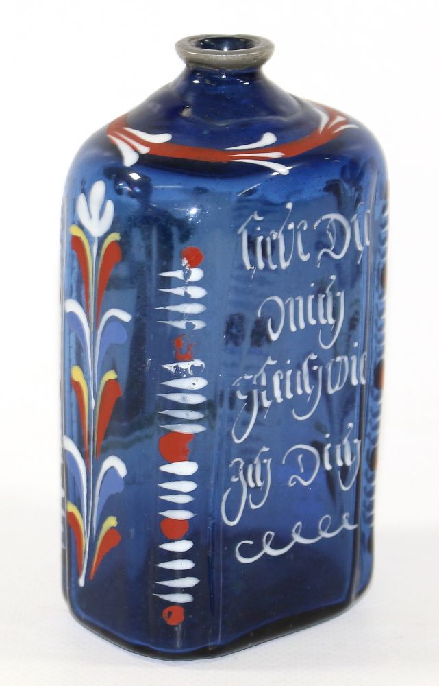 Große Abbildung Nr.2: 120-1675 Schnapsflasche 18.Jh.: (Glas)