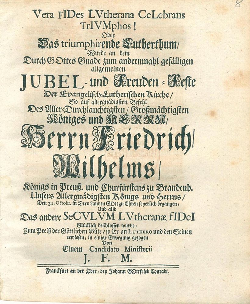 Große Abbildung Nr.1: 120-173 Reformation.: (Luther)