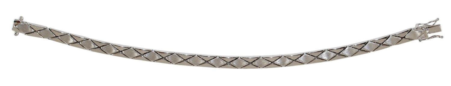 Große Abbildung Nr.1: 120-1746 Armband, 585 WG.: (Schmuck, DRC Pforzheim)