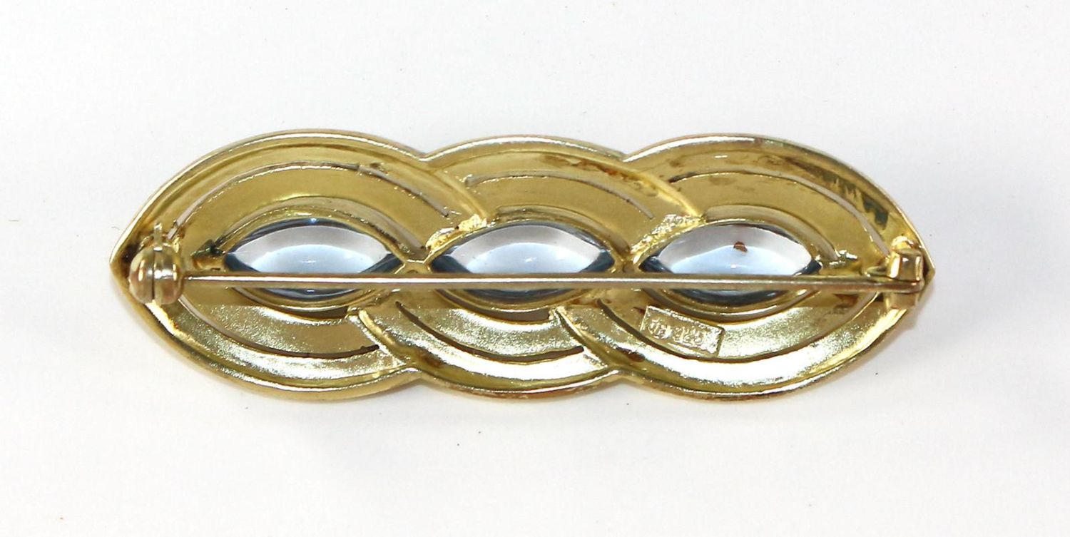 Große Abbildung Nr.2: 120-1770 Brosche Theordor Fahrner: (Schmuck, Pforzheim, Theodor Fahrner)