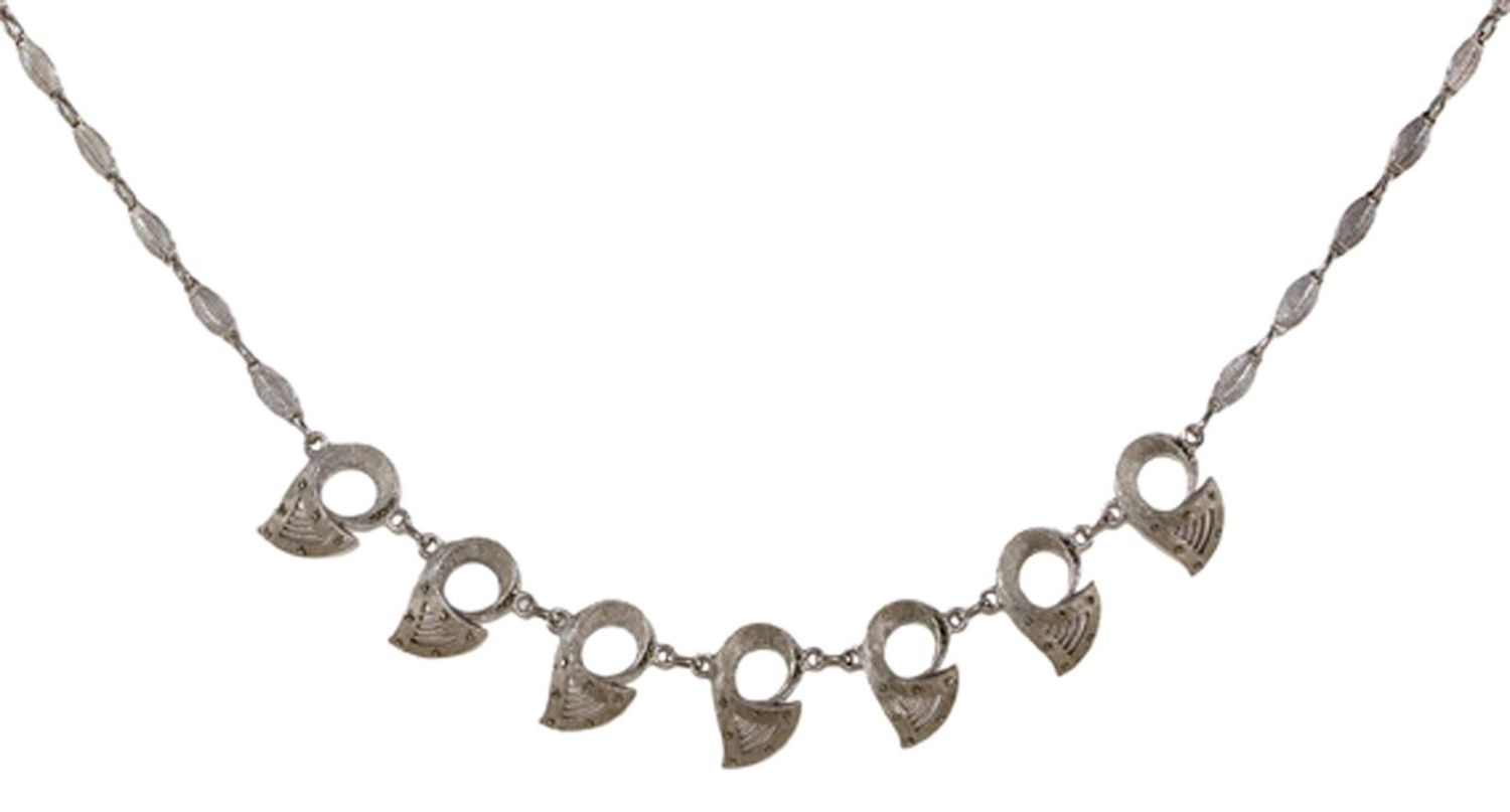 Große Abbildung Nr.1: 120-1771 Collier Theodor Fahrner: (Schmuck, Pforzheim, Theodor Fahrner)