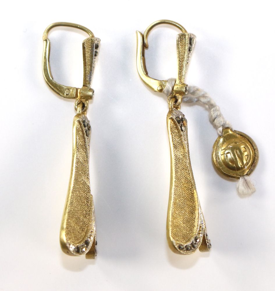 Große Abbildung Nr.2: 120-1775 Ohrhänger Theodor Fahrner: (Schmuck, Pforzheim, Theodor Fahrner)