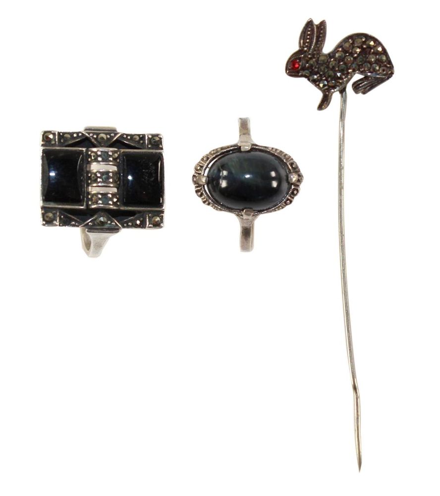 Große Abbildung Nr.1: 120-1782 Pforzheim 2 Art Deco: (Schmuck, Ringe)