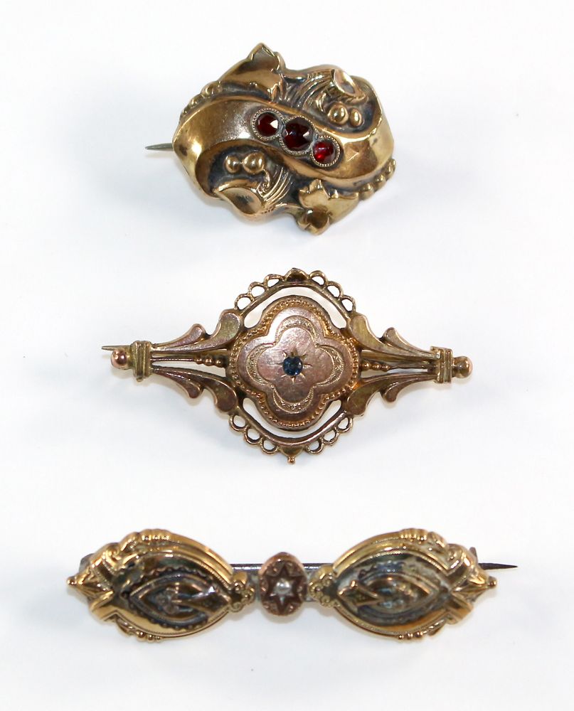 Große Abbildung Nr.1: 120-1785 Historismus Schaumgold.: (Schmuck, Sammlungen)