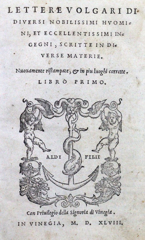 Große Abbildung Nr.1: 120-180 Manutius,P. (Hrsg.).: (Alte Drucke, Handschriften und Theologie)