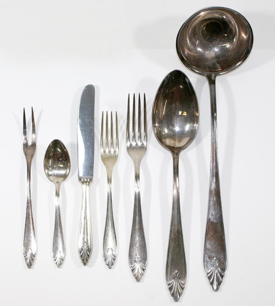 Große Abbildung Nr.1: 120-1806 Großes Restebeck: (Silber, Versilbertes)
