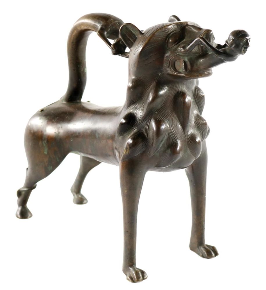 Große Abbildung Nr.1: 120-1811 Das Aquamanile von Minden: (Skulpturen - Plastiken)
