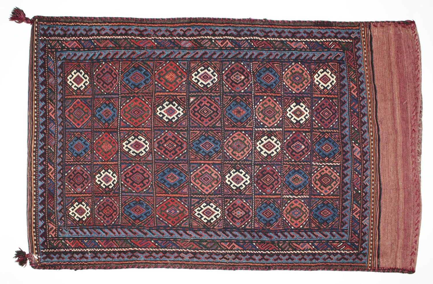 Große Abbildung Nr.1: 120-1821 Kurdi Satteltasche: (Teppiche)