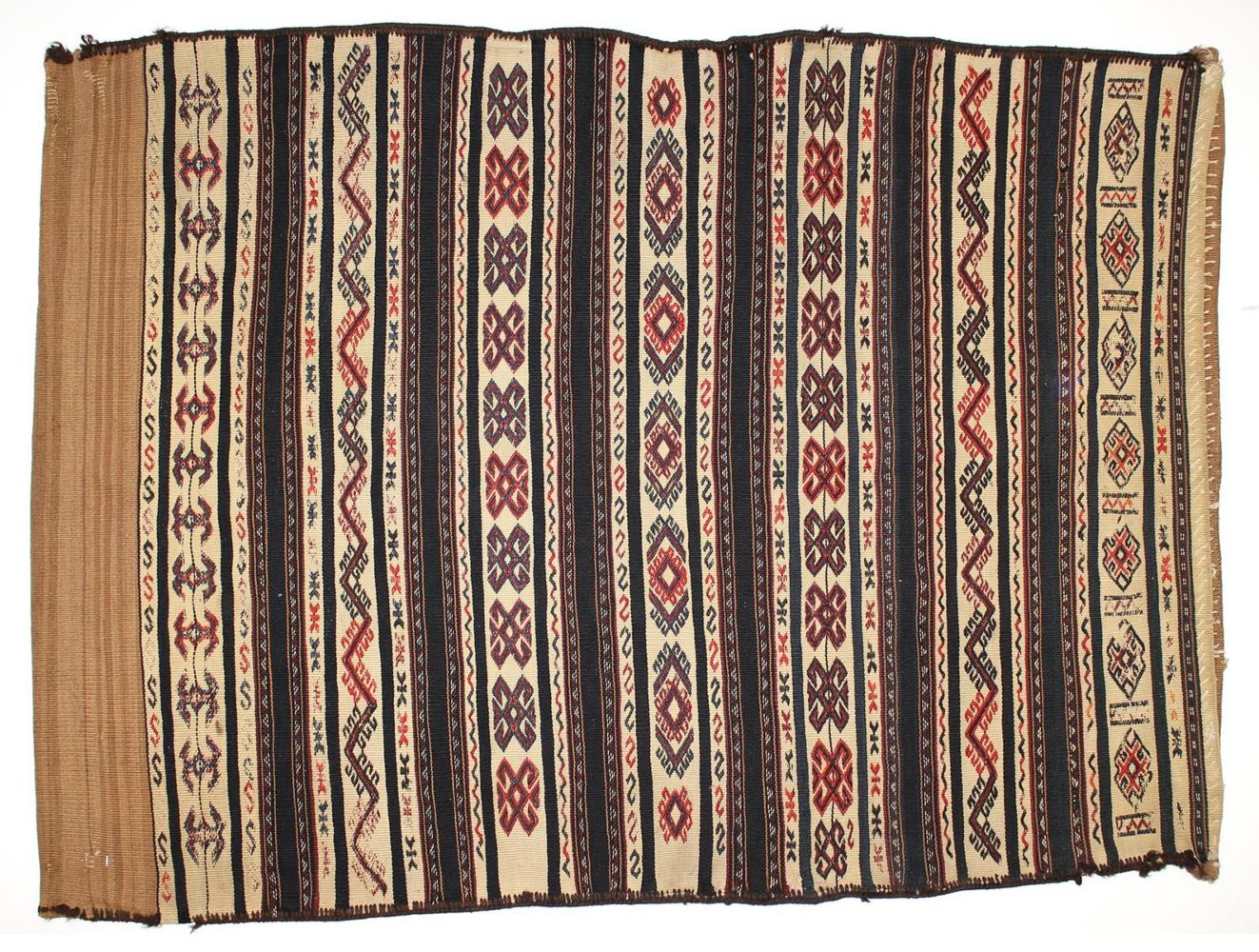 Große Abbildung Nr.1: 120-1826 Tekke Engsi Satteltasche: (Teppiche)