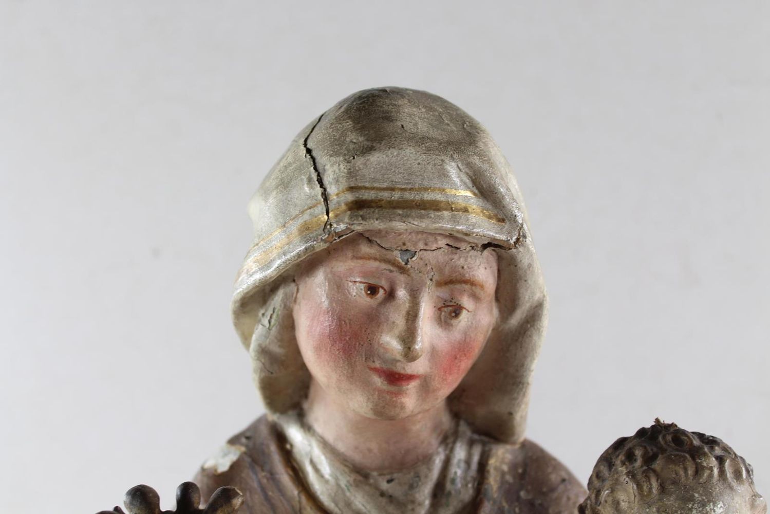 Große Abbildung Nr.3: 120-1840 Hl. Anna Selbdritt: (Volkskunst)
