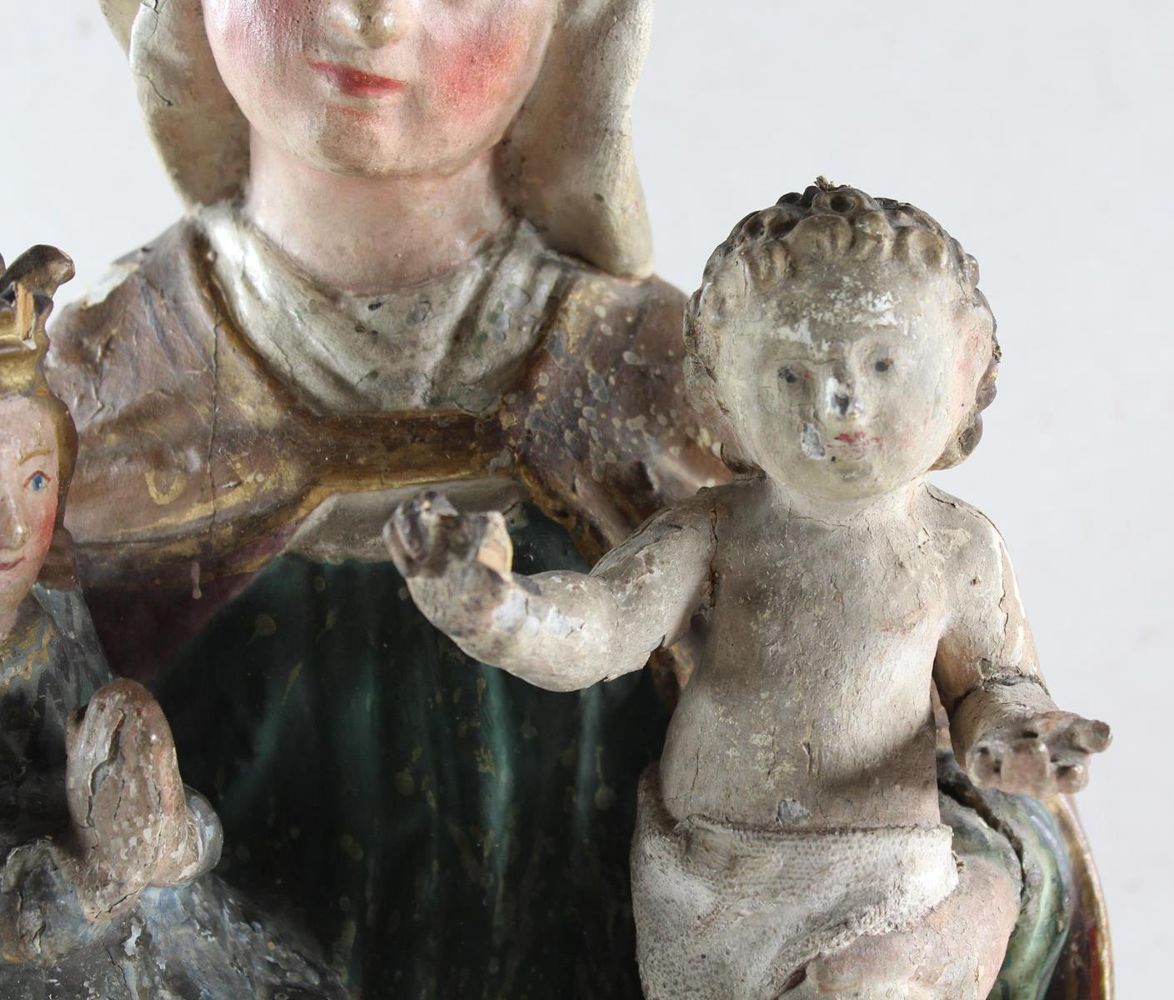 Große Abbildung Nr.4: 120-1840 Hl. Anna Selbdritt: (Volkskunst)