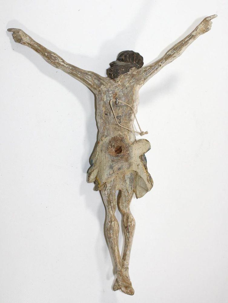 Große Abbildung Nr.2: 120-1871 Korpus Christi 18.Jh.: (Volkskunst, Religiöse Volkskunst)