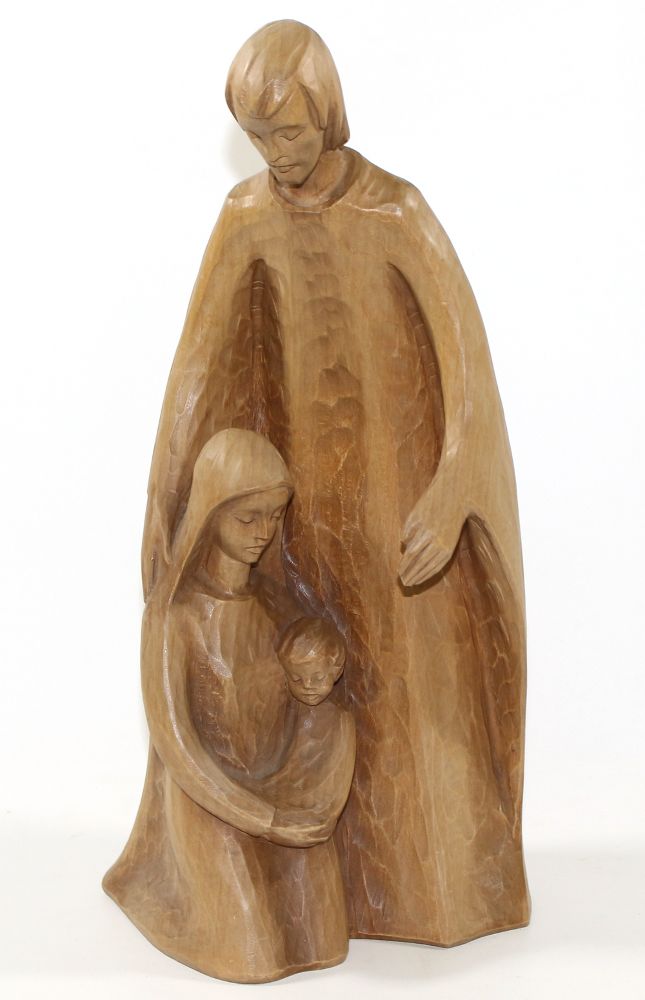 Große Abbildung Nr.1: 120-1873 Krippenfigur Holzschnitzerei: (Volkskunst, Religiöse Volkskunst)