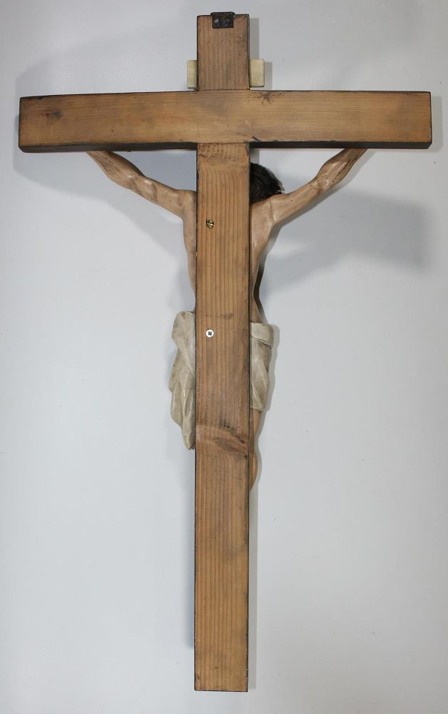 Große Abbildung Nr.3: 120-1874 Kruzifix: (Volkskunst, Religiöse Volkskunst)