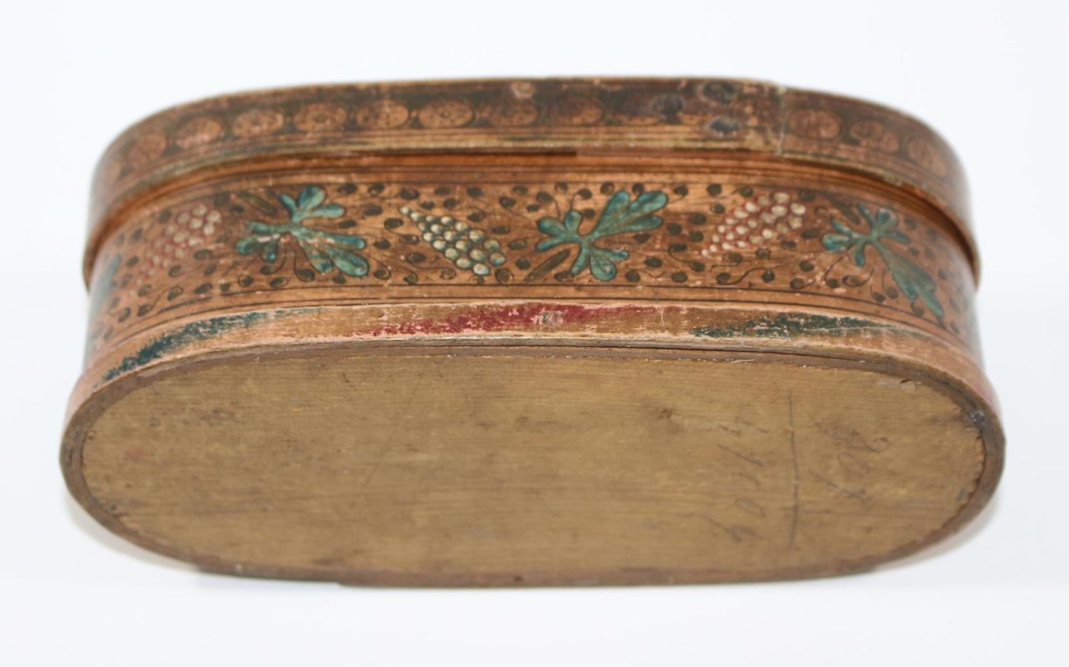Große Abbildung Nr.4: 120-1892 Spanschachtel wohl 17./18.Jh.: (Volkskunst)