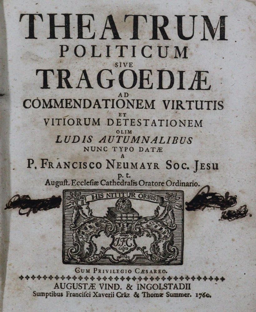 Große Abbildung Nr.1: 120-190 Neumayr,F.: (Alte Drucke, Handschriften und Theologie)