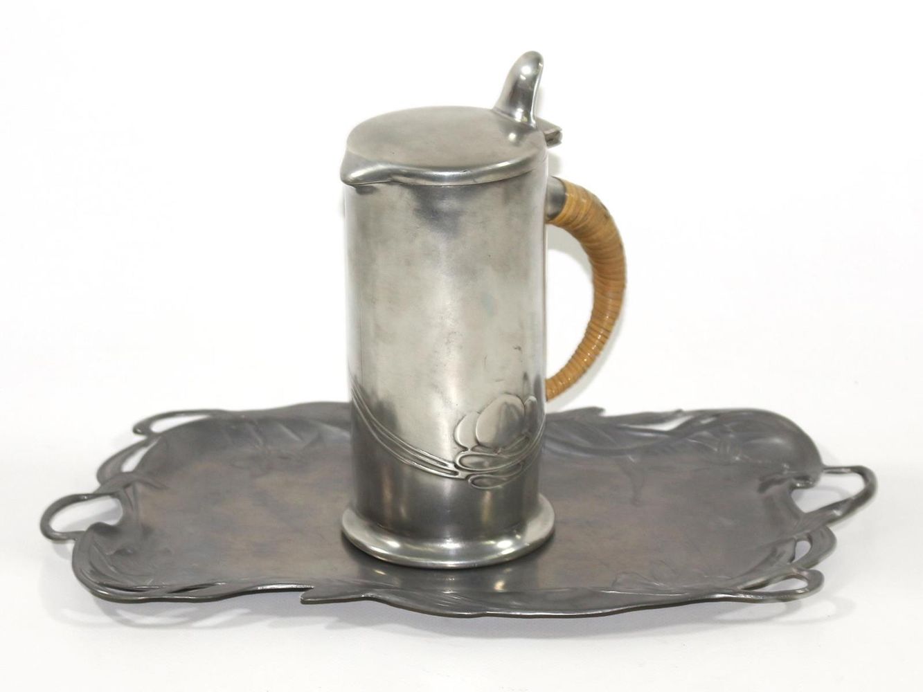 Große Abbildung Nr.1: 120-1915 Kayserzinn u. English Pewter: (Zinn)