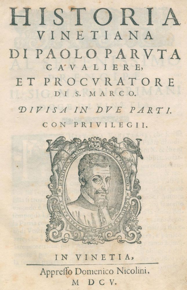 Große Abbildung Nr.1: 120-193 Paruta,P.: (Alte Drucke, Handschriften und Theologie)