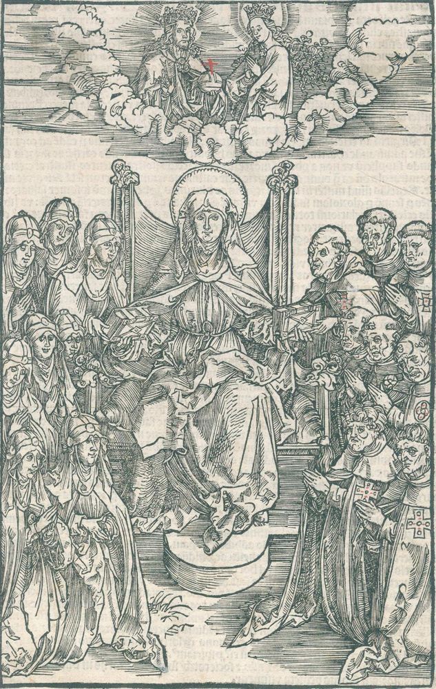 Große Abbildung Nr.1: 120-1967 Birgitta von Schweden.: (Varia, Buchholzschnitte)