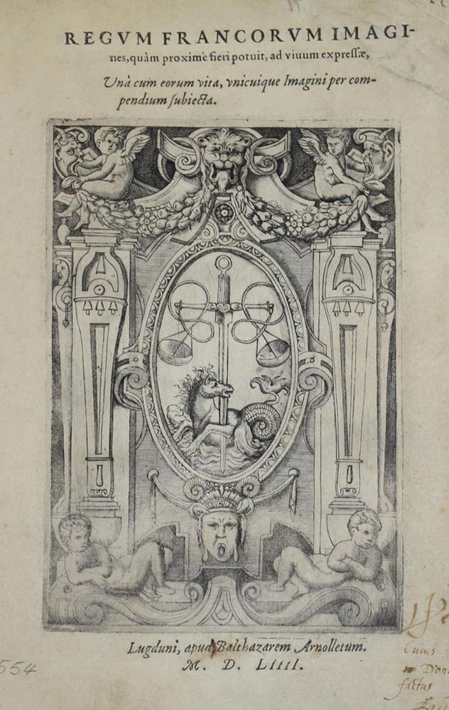 Große Abbildung Nr.1: 120-199 Regum Francorum Imagines,: (Alte Drucke, Handschriften und Theologie)