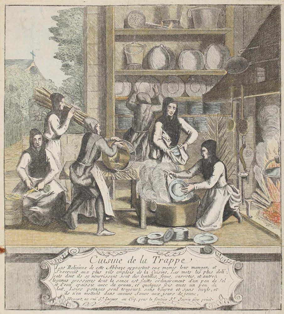 Große Abbildung Nr.2: 120-2009 Klosteralltag.: (Varia)