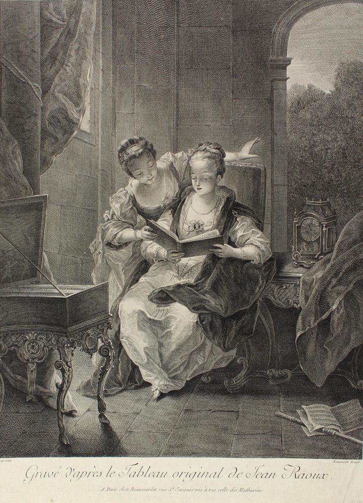 Große Abbildung Nr.1: 120-2038 Beauvarlet, Jacques Firmin: (Varia, Musik)