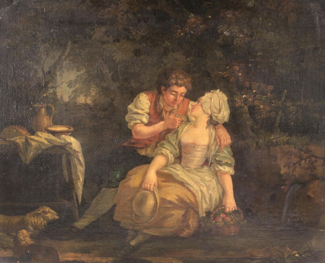 Große Abbildung Nr.1: 120-2039 Schäferstündchen.: (Varia, Pastorale)
