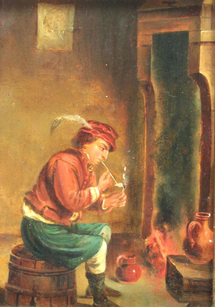 Große Abbildung Nr.1: 120-2040 Pfeifenraucher: (Varia)
