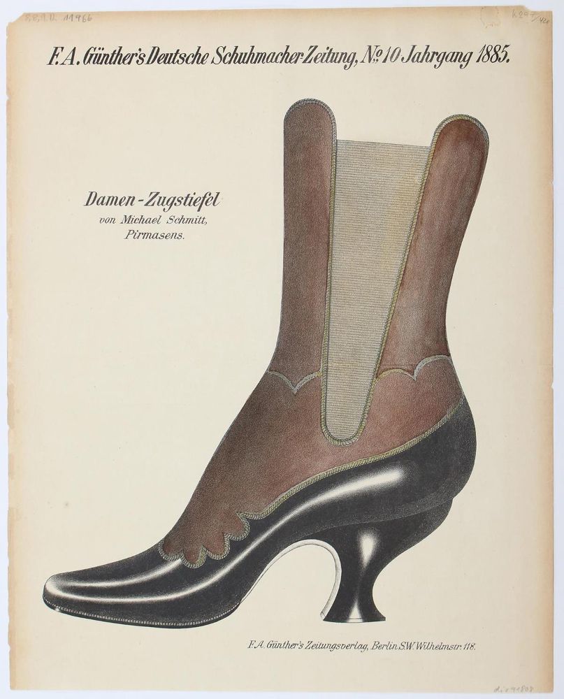 Große Abbildung Nr.2: 120-2042 Damenschuhmode.: (Varia, Plakate)
