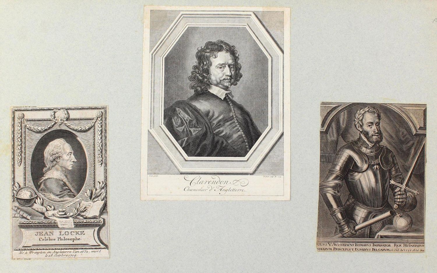 Große Abbildung Nr.1: 120-2060 Konvolut: (Varia, Portrait)