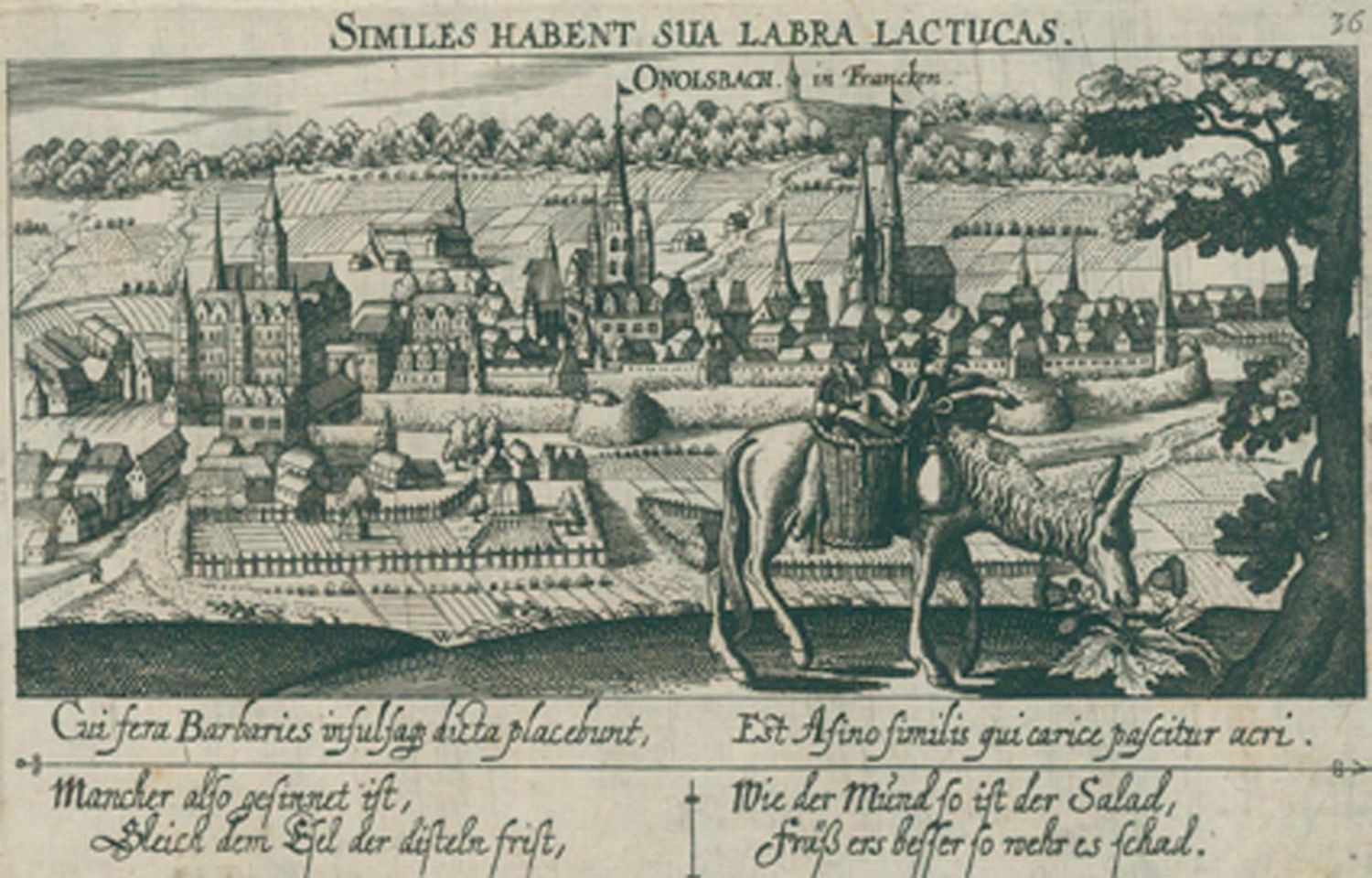 Große Abbildung Nr.1: 120-2097 Ansbach.: (Deutschland)
