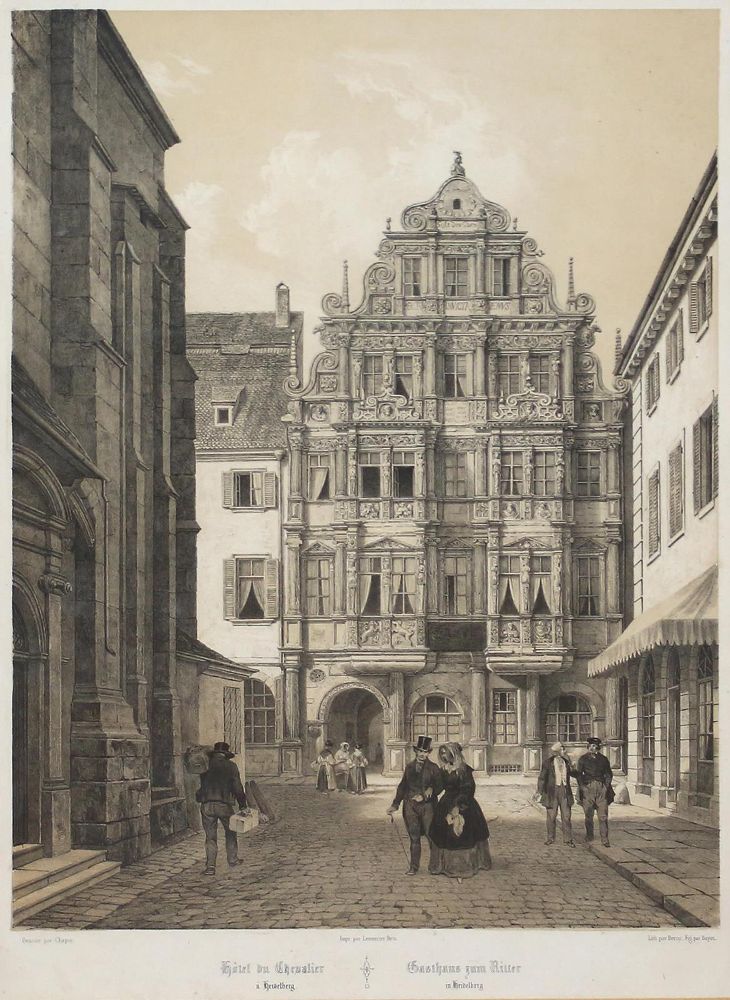Große Abbildung Nr.2: 120-2105 Heidelberg.: (Deutschland, Baden-Württemberg)