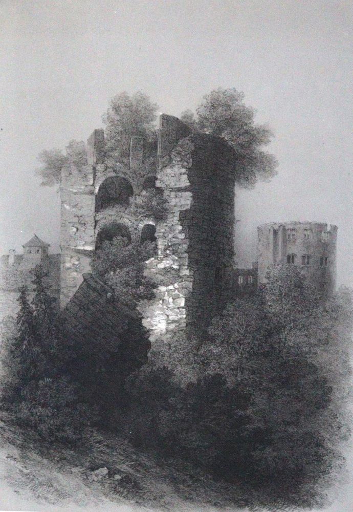Große Abbildung Nr.1: 120-2108 Heidelberger Schloss.: (Deutschland, Baden-Württemberg)
