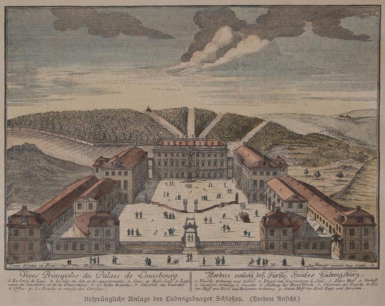 Große Abbildung Nr.5: 120-2113 Ludwigsburg: (Deutschland, Baden-Württemberg)