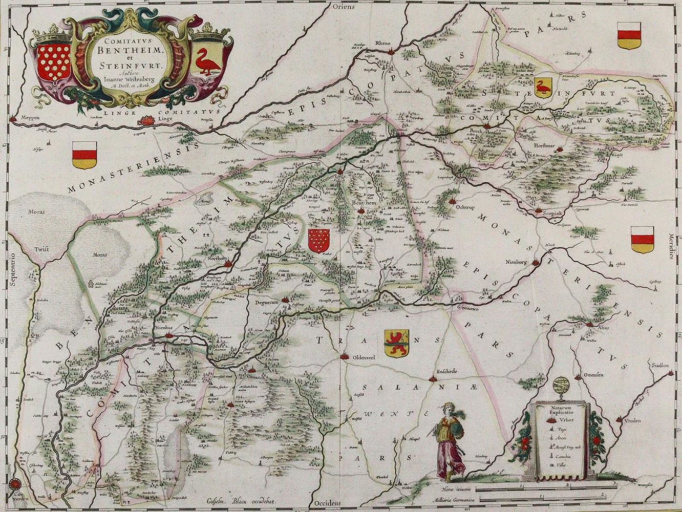 Große Abbildung Nr.1: 120-2122 Bentheim.: (Deutschland)