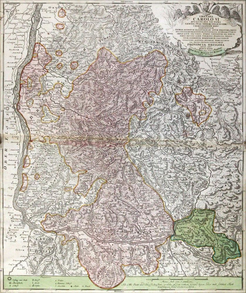 Große Abbildung Nr.2: 120-2135 Breisgau.: (Deutschland)