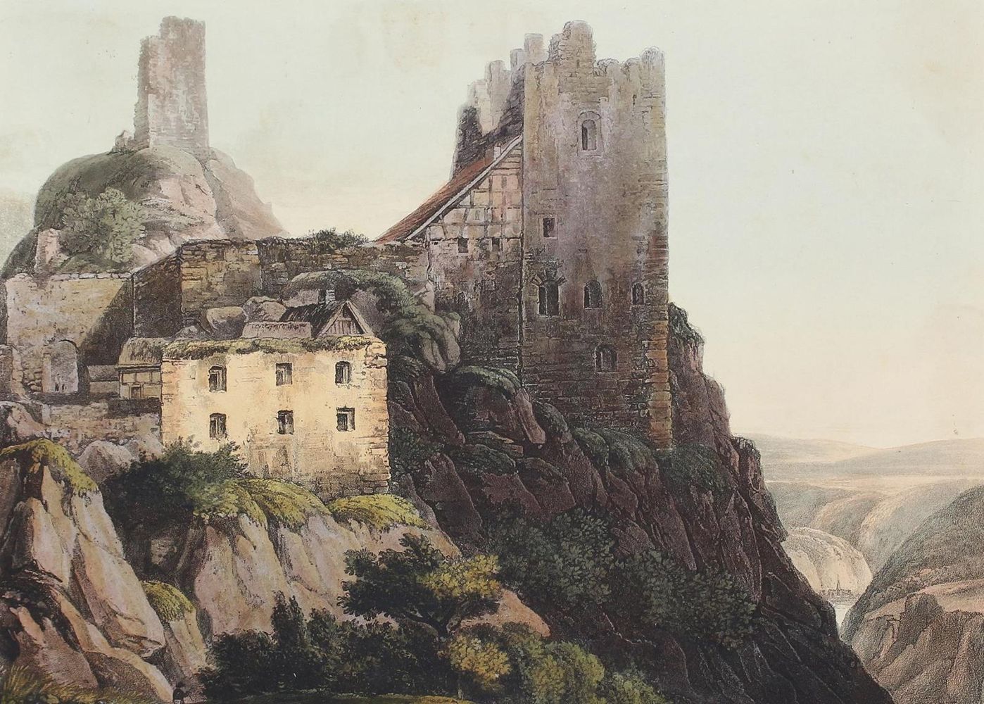 Große Abbildung Nr.1: 120-2137 Burg Liebenstein.: (Deutschland)