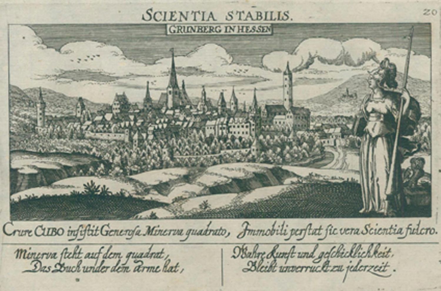 Große Abbildung Nr.1: 120-2158 Grünberg.: (Deutschland)