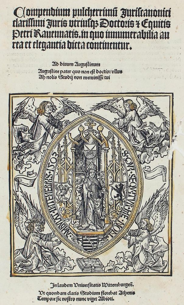 Große Abbildung Nr.1: 120-218 Tommai,P. (Petrus Ravennatis).: (Alte Drucke, Handschriften und Theologie)