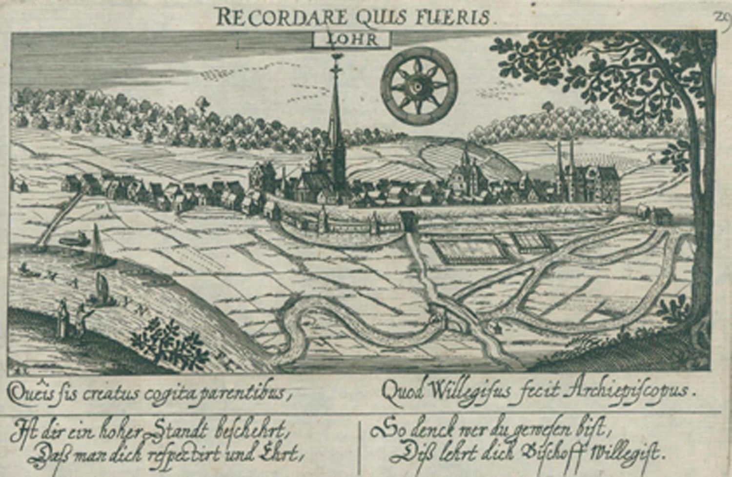 Große Abbildung Nr.1: 120-2194 Lohr am Main.: (Deutschland)